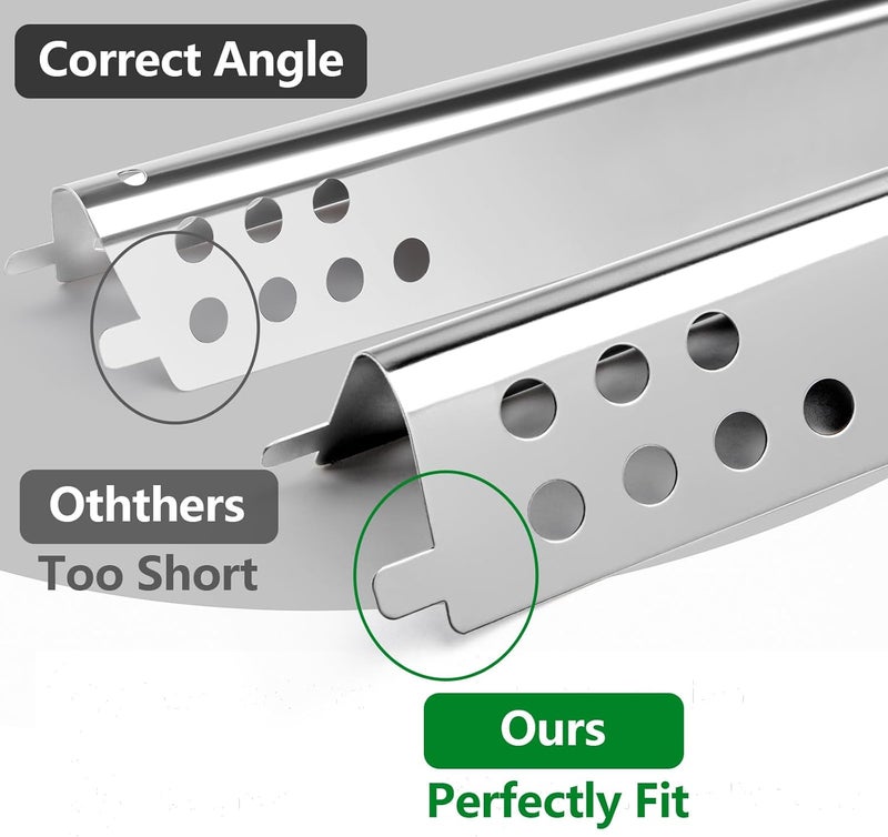 Barbqtime Grill Replacement Parts for Charbroil Performance 2 Burner Grill 463673519 463625217 463625219 463673517 463673017 463673617 463673019, 17.75" Burner Replacement Parts for Char-Broil Grill - Image 3